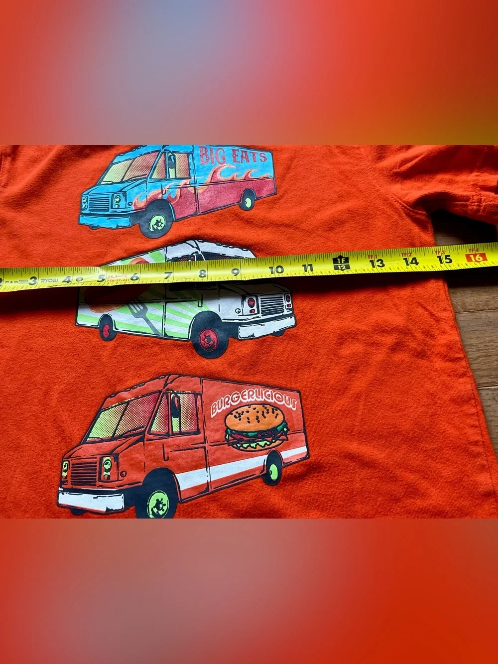 2pc Kid’s Fun Food Tees sz7